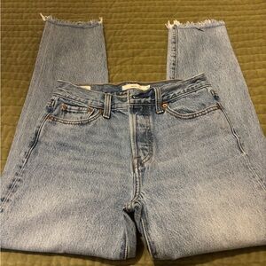 Levi's Light Blue Wedgie Jeans